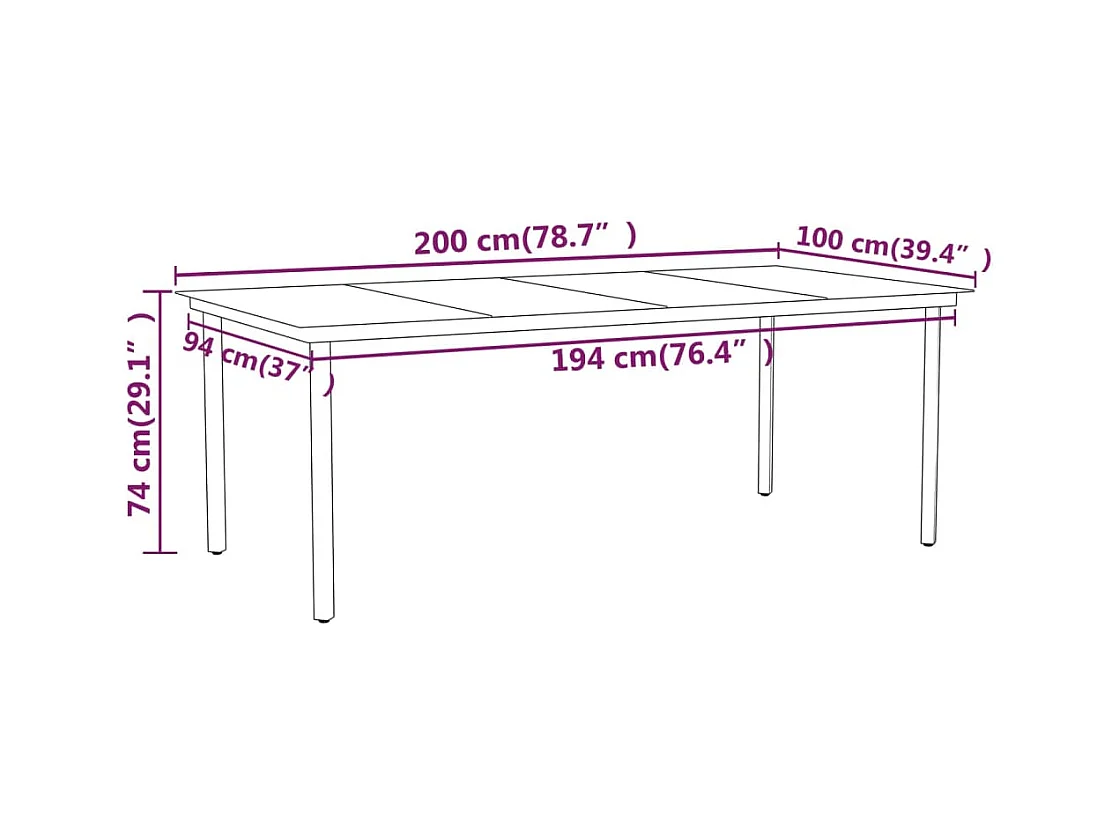 Ensemble de salle à noire 55 x 64 x 105 cm 02_0014031