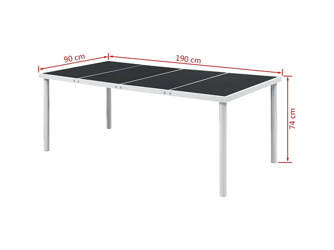 Mobilier de salle à noire 190 x 90 x 74 cm 02_0014576