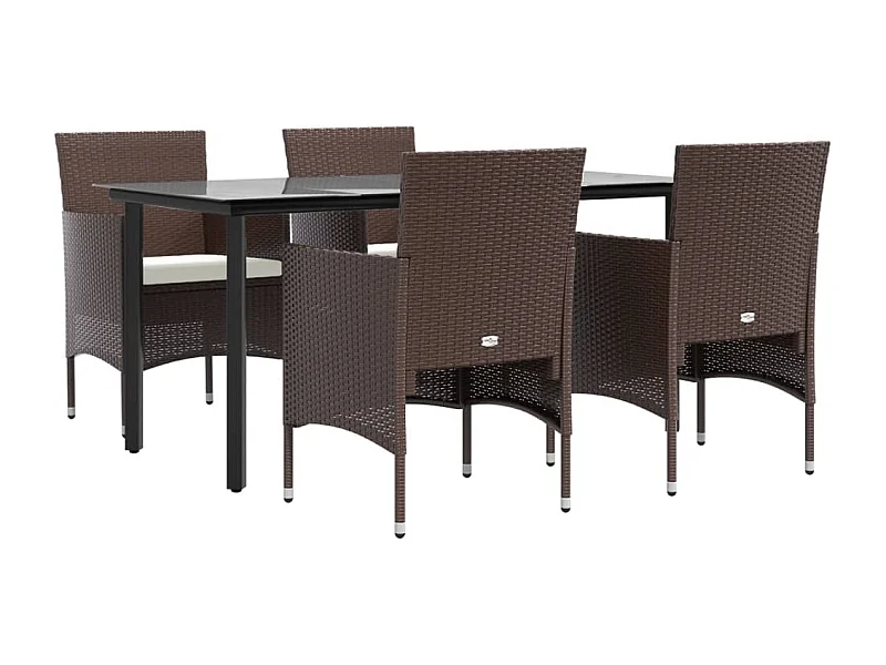 Mobilier de salle à marron 160 x 80 x 74 cm 02_0014617