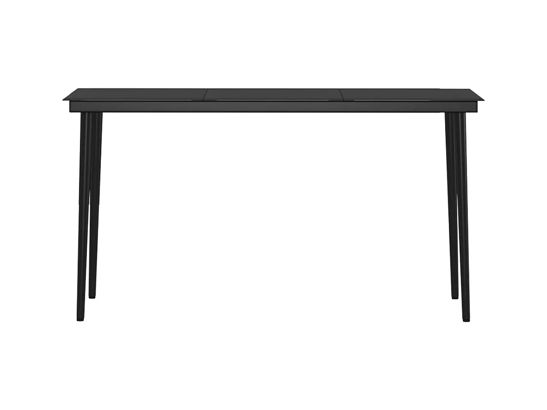 Almofadas para móveis de sala de jantar de jardim 5 peças bege/preto 02_0014616