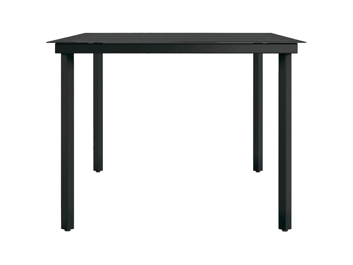 Conjunto de jantar de jardim móveis para área externa com almofadas 7 peças cinza 02_0014169