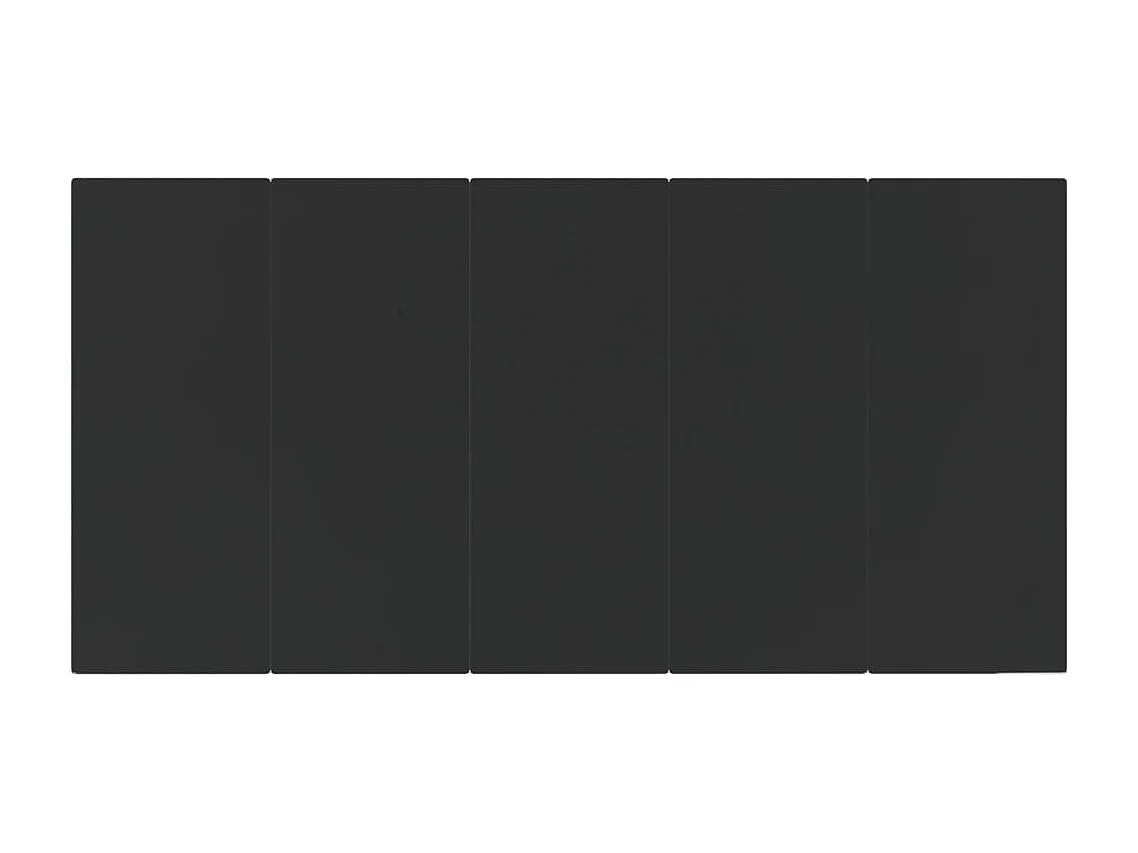 Set da pranzo da giardino in resina nera con 9 pezzi in vimini 02_0014399