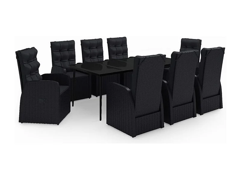 Ensemble de salle à noire 200 x 100 x 74 cm 02_0014175