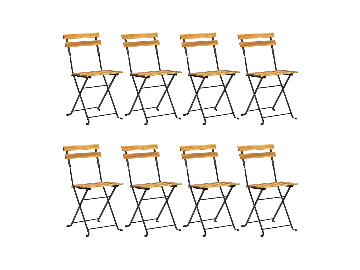 Mobilier à dîner d'extérieur bois marron 160 x 85 x 74 cm 02_0014719