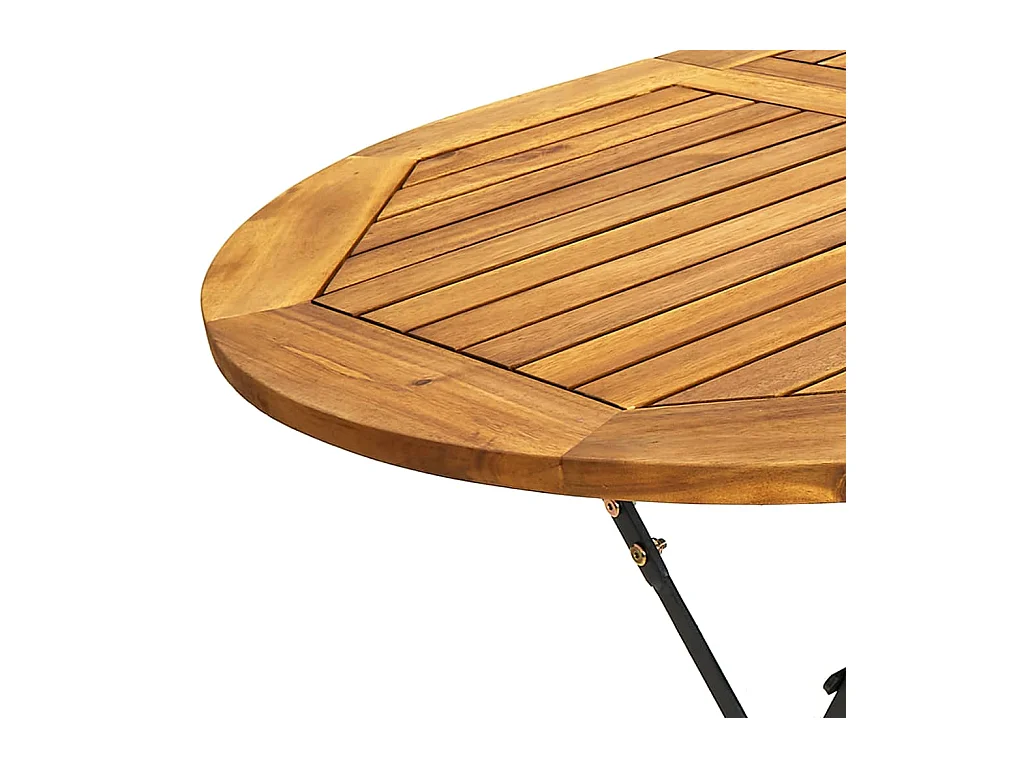 Mobilier à dîner d'extérieur bois marron 160 x 85 x 74 cm 02_0014719