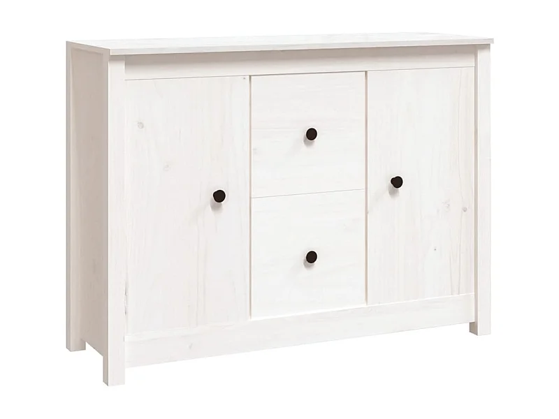 bahut commode armoire bois blanche 100 x 35 x 74 cm 02_0030156