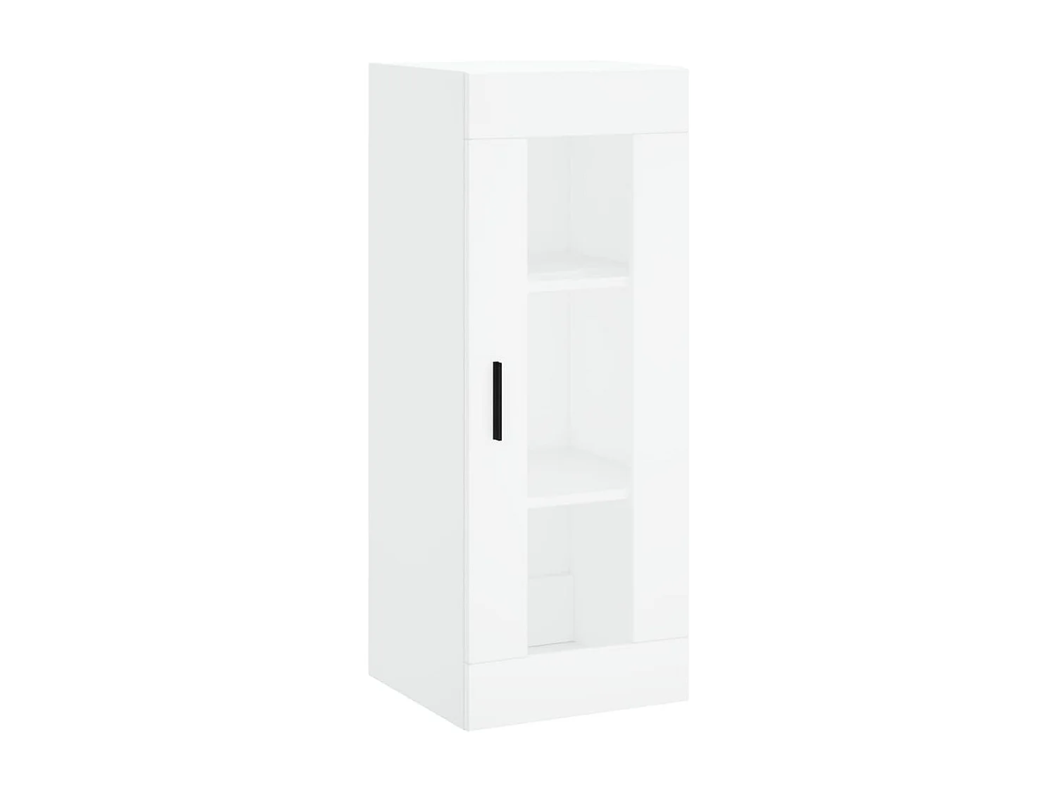 Credenza cassettiera cassettiera mobile contenitore organizer cucina soggiorno soggiorno alto 34,5 x 34 x 180 cm derivati ​​del legno bianco 02_0032426