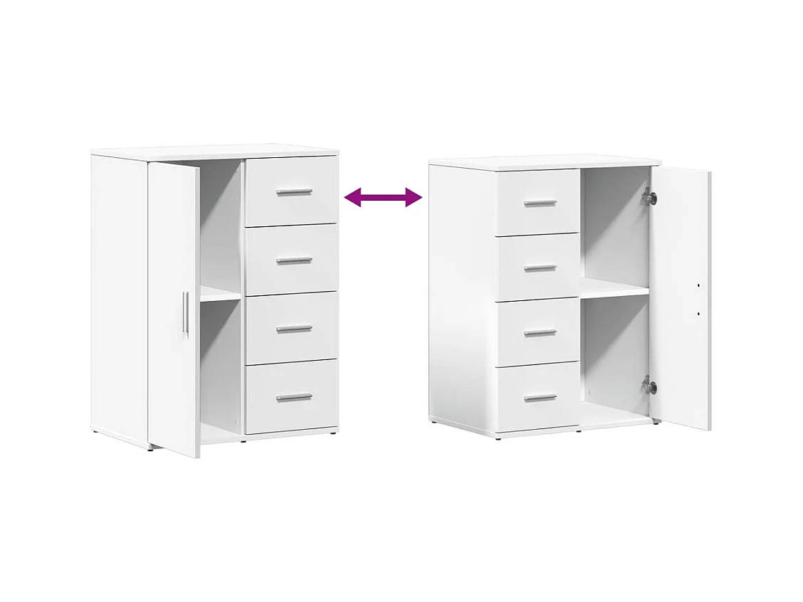 bahut commode armoire bois blanche 59 x 39 x 80 cm 02_0030326