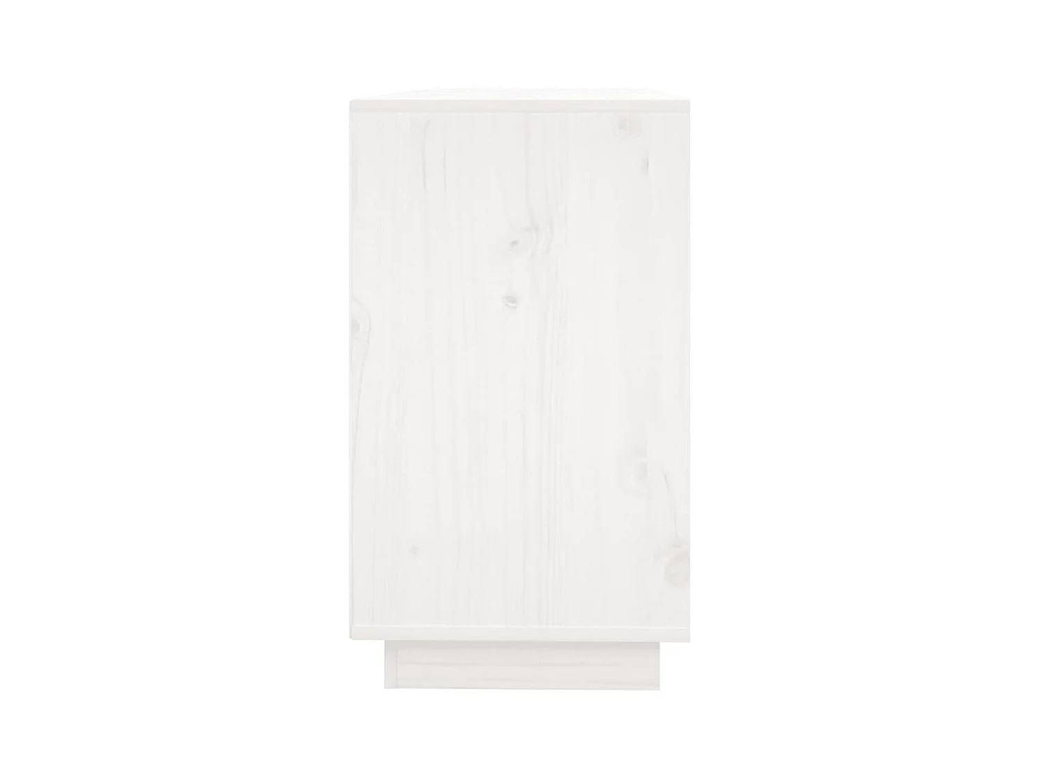 Buffet aparador cômoda armário organizador unidade cozinha sala sala 111 x 34 x 60 cm madeira maciça de pinho branco 02_0030201
