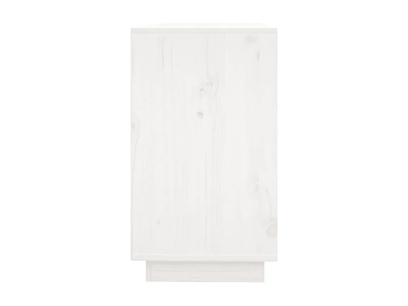 Buffet aparador cômoda armário organizador unidade cozinha sala sala 111 x 34 x 60 cm madeira maciça de pinho branco 02_0030201