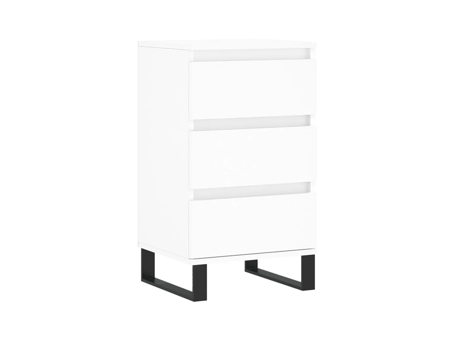 Credenza buffet cassettiera mobile contenitore organizer cucina soggiorno soggiorno 40 x 35 x 70 cm pannelli compositi bianco 02_0030297