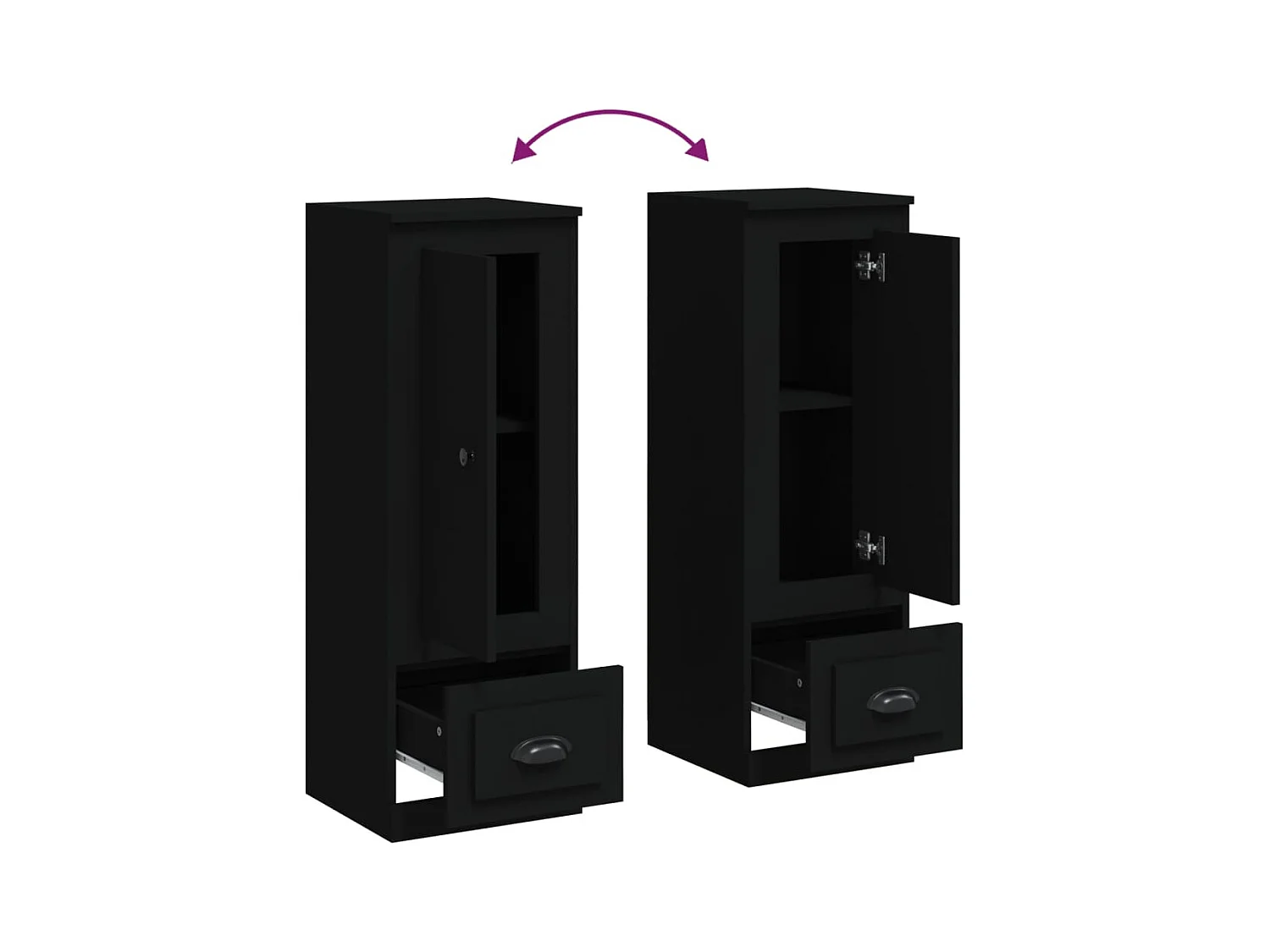 bahut commode armoire bois marron 36 x 35.5 x 103.5 cm 02_0034911