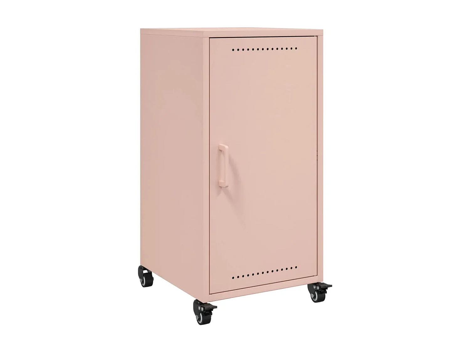 Credenza buffet cassettiera mobile contenitore organizer cucina soggiorno soggiorno 36 x 39 x 72 cm acciaio Rosa 02_0036201