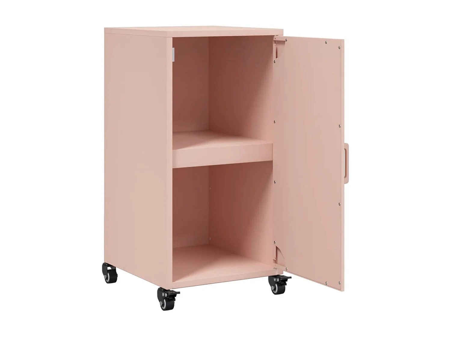 Credenza buffet cassettiera mobile contenitore organizer cucina soggiorno soggiorno 36 x 39 x 72 cm acciaio Rosa 02_0036201