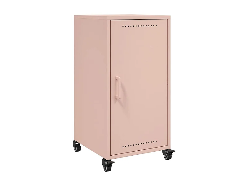 Buffet aparador cômoda armário unidade de armazenamento organizador cozinha sala sala 36 x 39 x 72 cm aço rosa 02_0036201