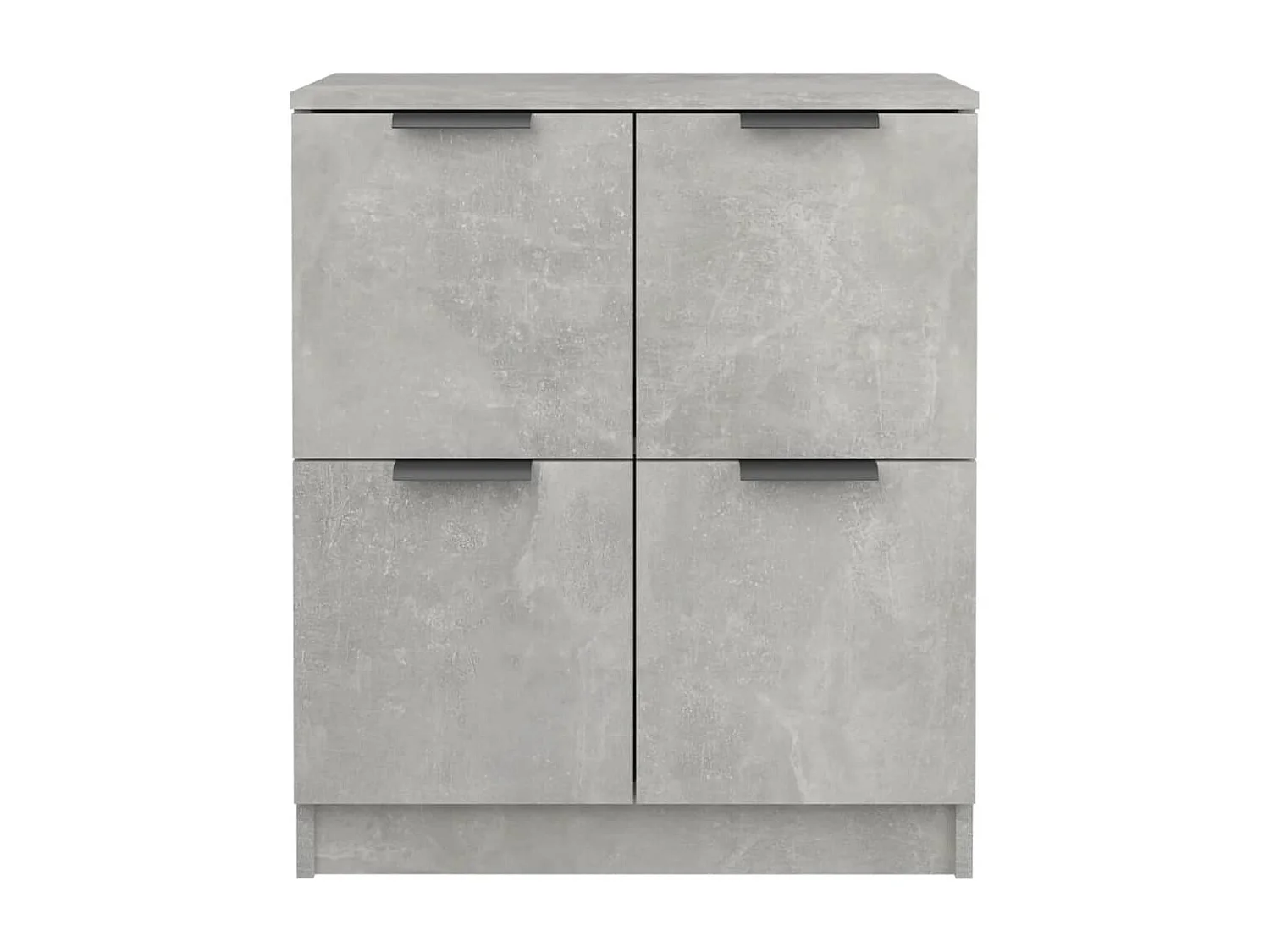 Credenza buffet cassettiera mobile contenitore organizer cucina soggiorno soggiorno 60 x 30 x 70 cm derivati ​​del legno grigio 02_0031954