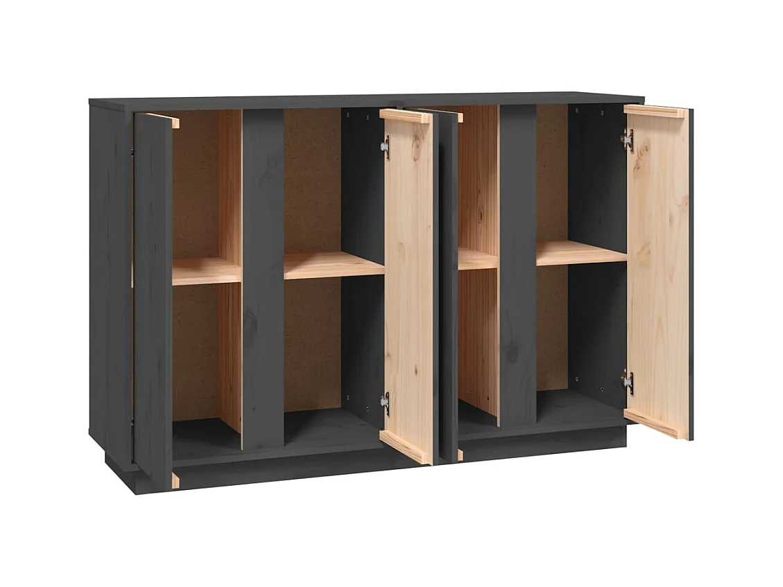 bahut commode armoire bois marron 120 x 35 x 80 cm 02_0031781