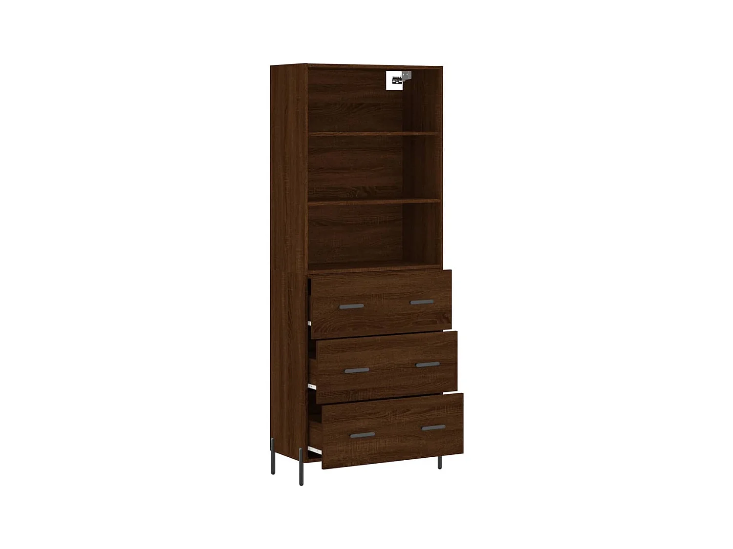 bahut commode armoire bois marron 69.5 x 34 x 180 cm 02_0033839