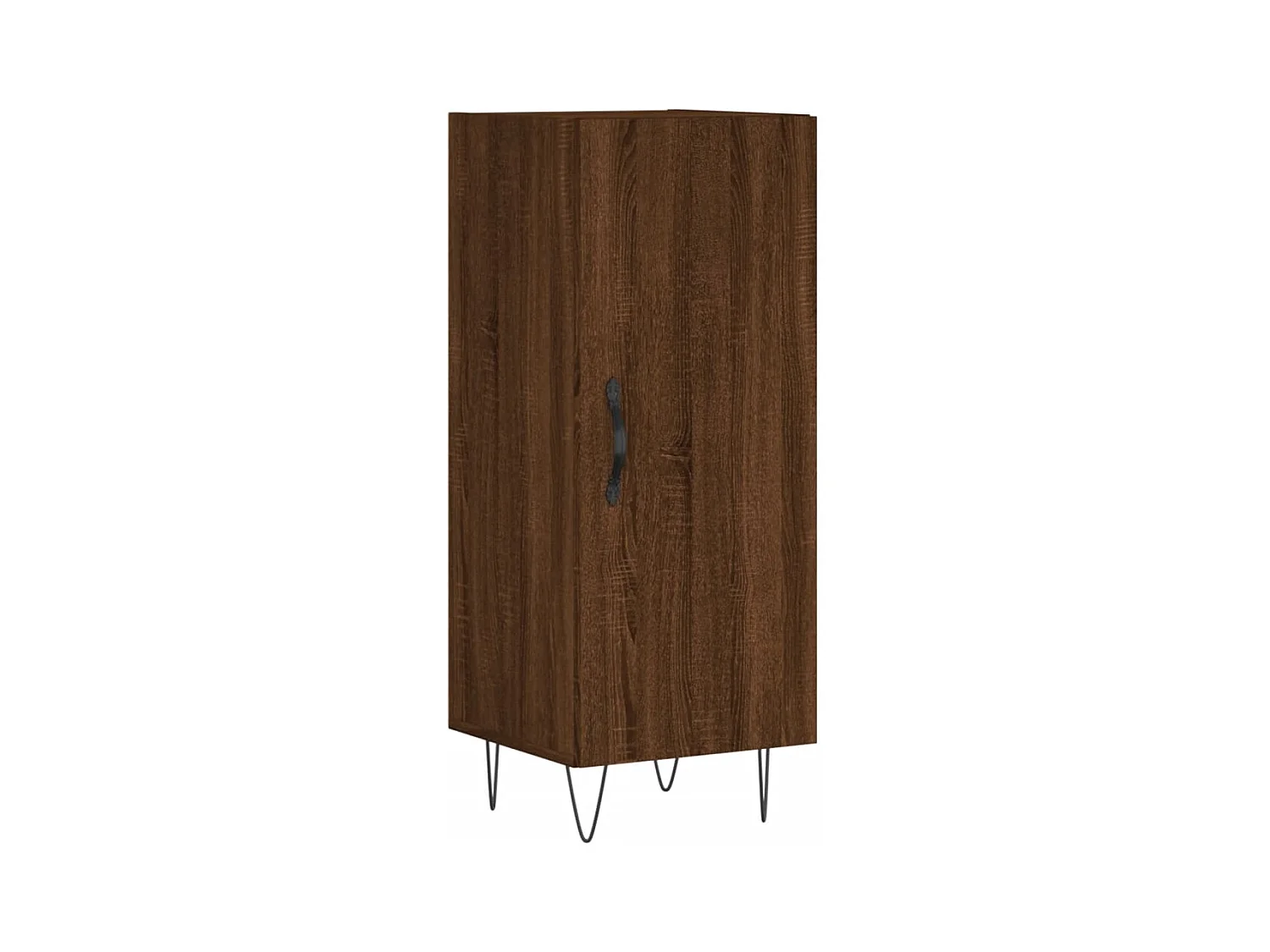 Aparador buffet cómoda mueble mueble de almacenaje organizador cocina salón salón 34,5 x 34 x 90 cm madera contrachapada marrón 02_0031228