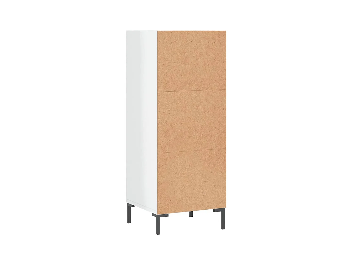 bahut commode armoire bois blanche 34.5 x 32.5 x 90 cm 02_0030581