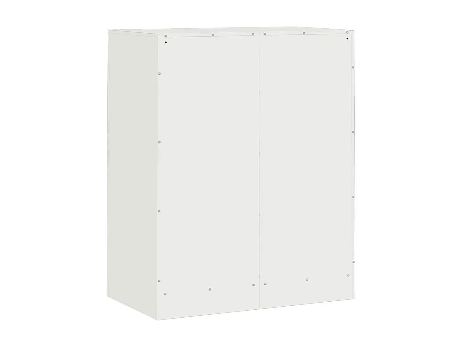 Aparador cómoda cómoda armario mueble organizador cocina salón salón 67 x 39 x 83 cm acero blanco 02_0030388