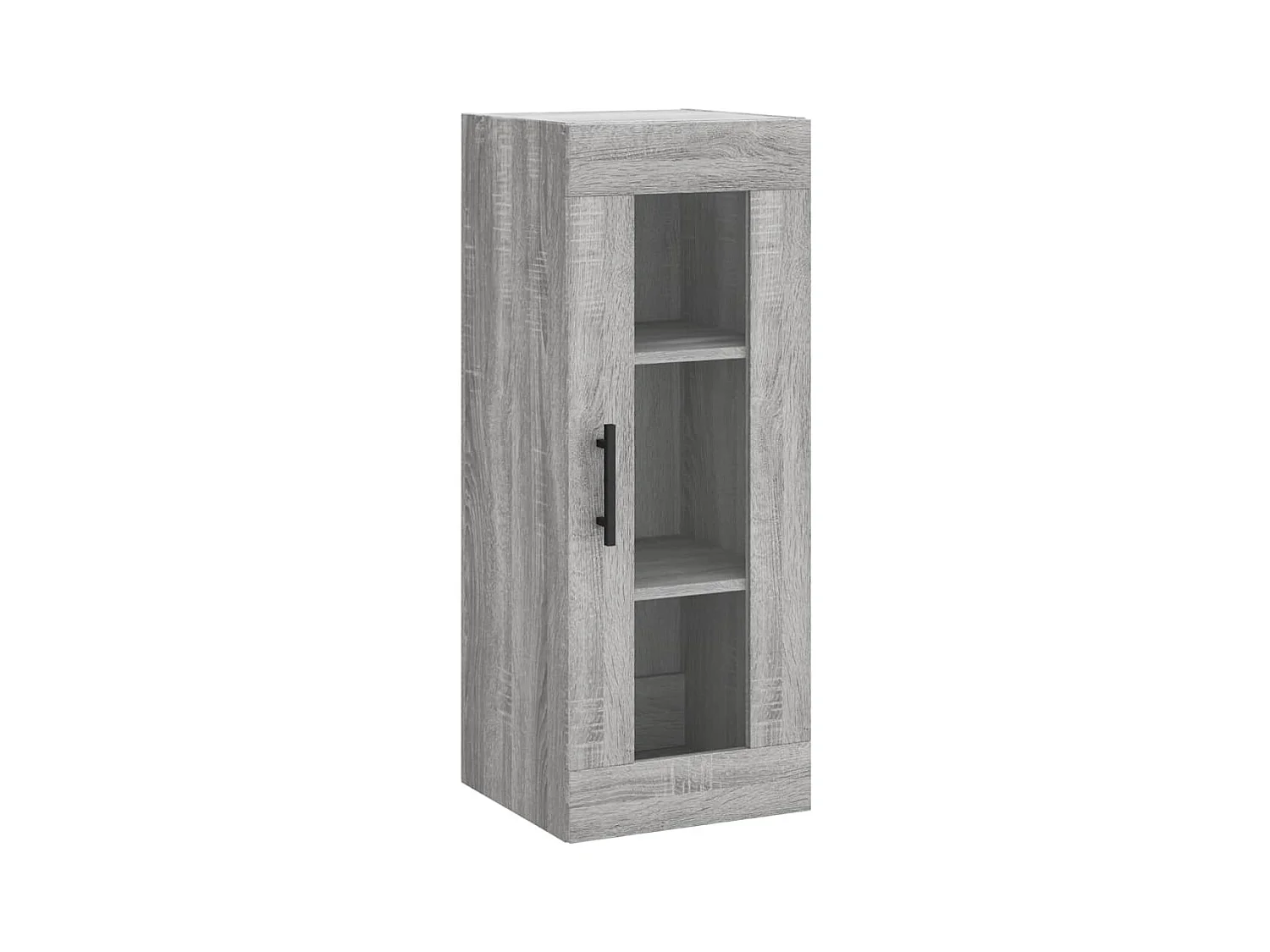 Aparador cómoda cómoda armario mueble organizador cocina salón salón alto Sonoma 34,5 x 34 x 180 cm madera contrachapada gris 02_0035351