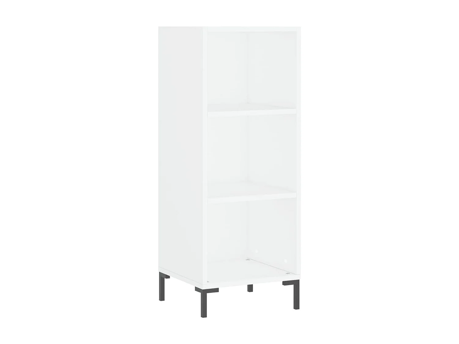 Aparador cômoda armário armário organizador cozinha sala sala 34,5 x 32,5 x 90 cm madeira trabalhada branco 02_0030236