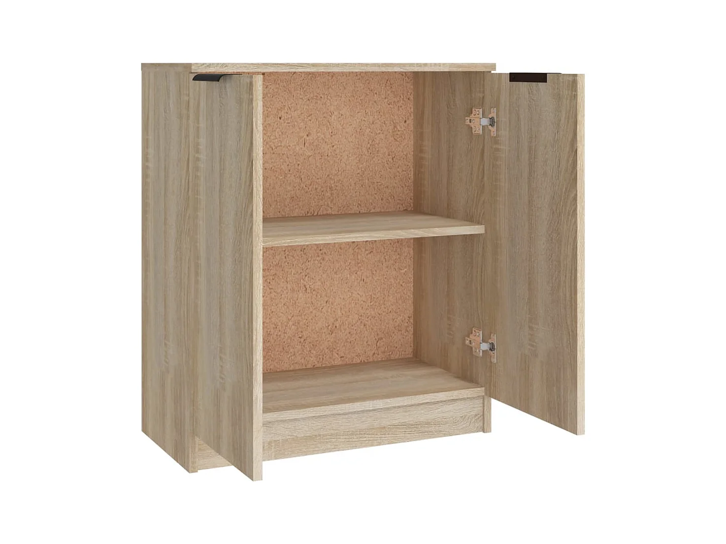 Credenza buffet cassettiera mobile contenitore organizer cucina soggiorno soggiorni 3 pz sonoma MDF marrone 02_0037107