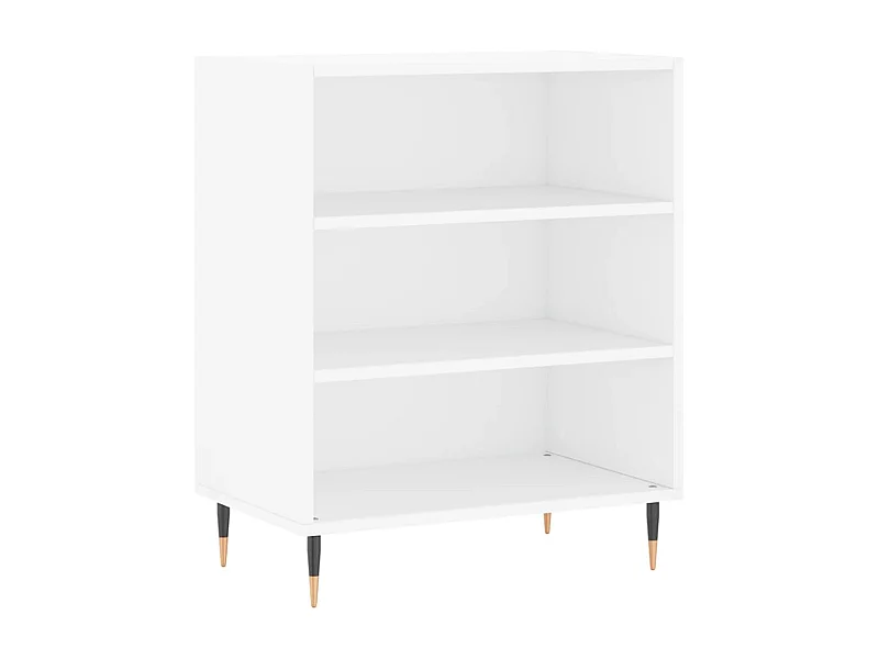 Credenza buffet cassettiera mobile contenitore organizer cucina soggiorno soggiorno 57 x 35 x 70 cm pannello composito bianco 02_0030323
