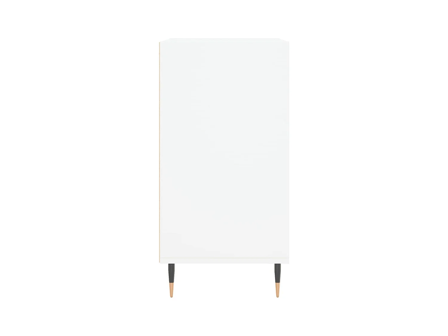 Credenza buffet cassettiera mobile contenitore organizer cucina soggiorno soggiorno 57 x 35 x 70 cm pannello composito bianco 02_0030323