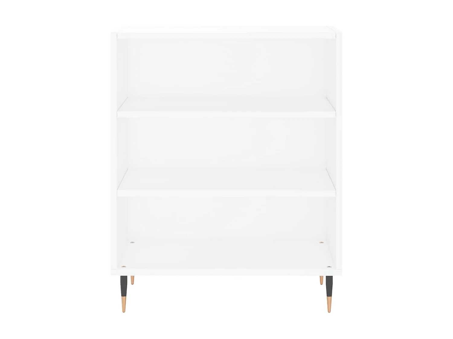 Buffet aparador cômoda armário unidade de armazenamento organizador cozinha sala de estar 57 x 35 x 70 cm madeira artificial branca 02_0030323