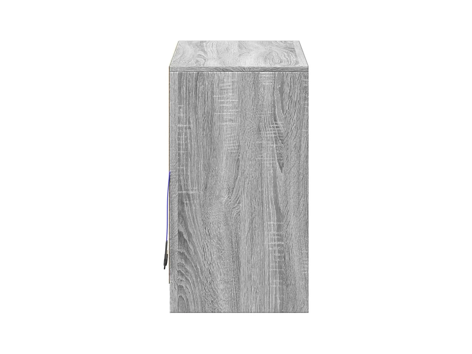 Credenza buffet cassettiera mobile contenitore organizer cucina soggiorno soggiorno con LED Sonoma 72 x 34 x 61 cm pannelli compositi grigio 02_0029822