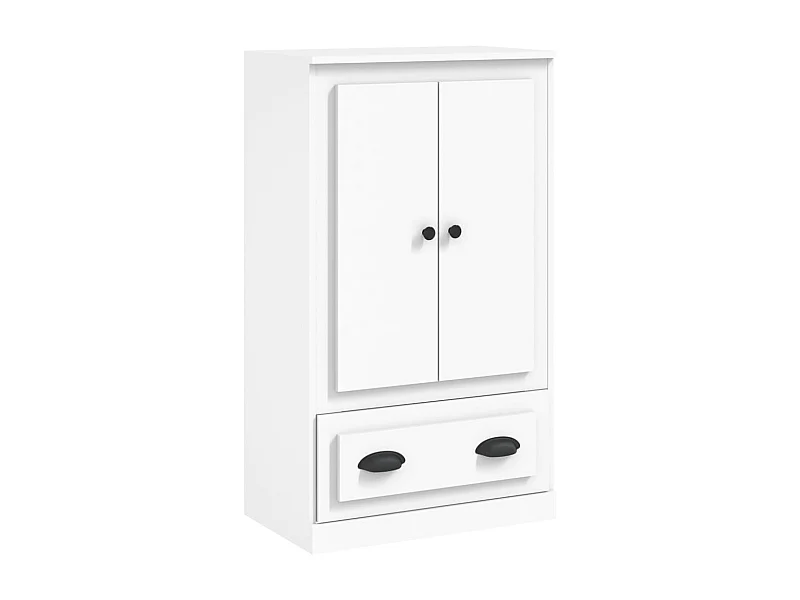 Credenza buffet cassettiera mobile contenitore organizer cucina soggiorno soggiorno alto 60 x 35,5 x 103,5 cm derivati ​​del legno bianco 02_0032466