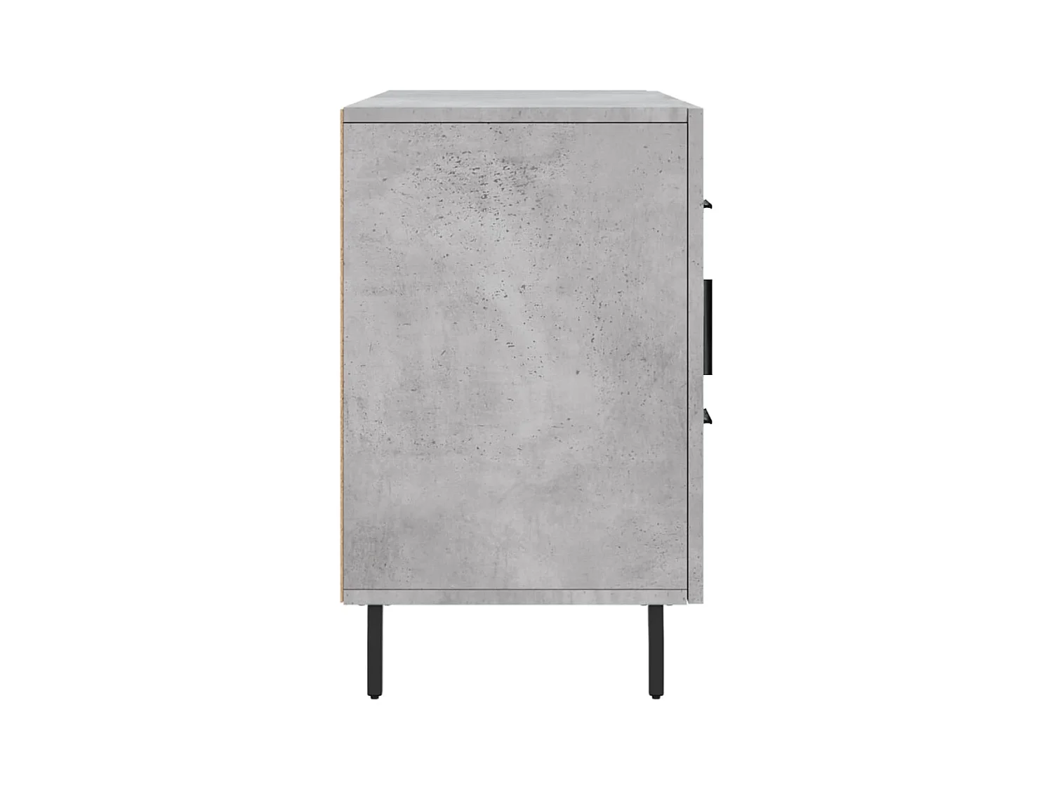 Aparador buffet cómoda mueble almacenaje organizador cocina salón salón 100 x 36 x 60 cm madera contrachapada gris 02_0031832
