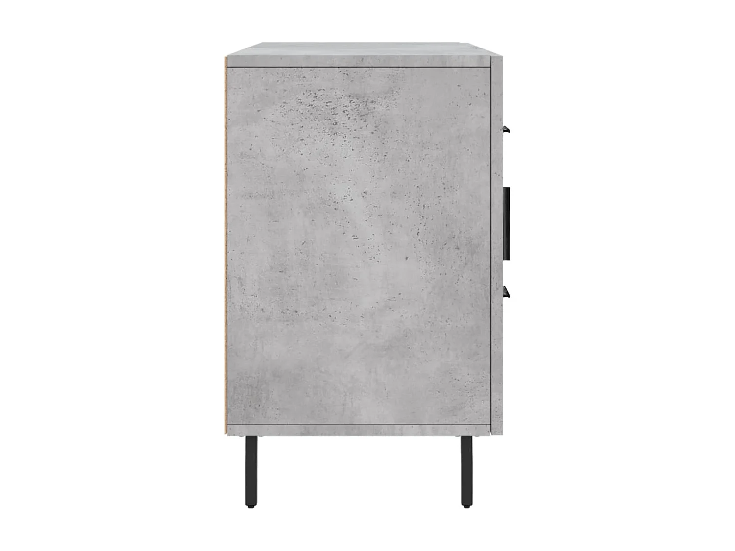 Aparador buffet cómoda mueble almacenaje organizador cocina salón salón 100 x 36 x 60 cm madera contrachapada gris 02_0031832