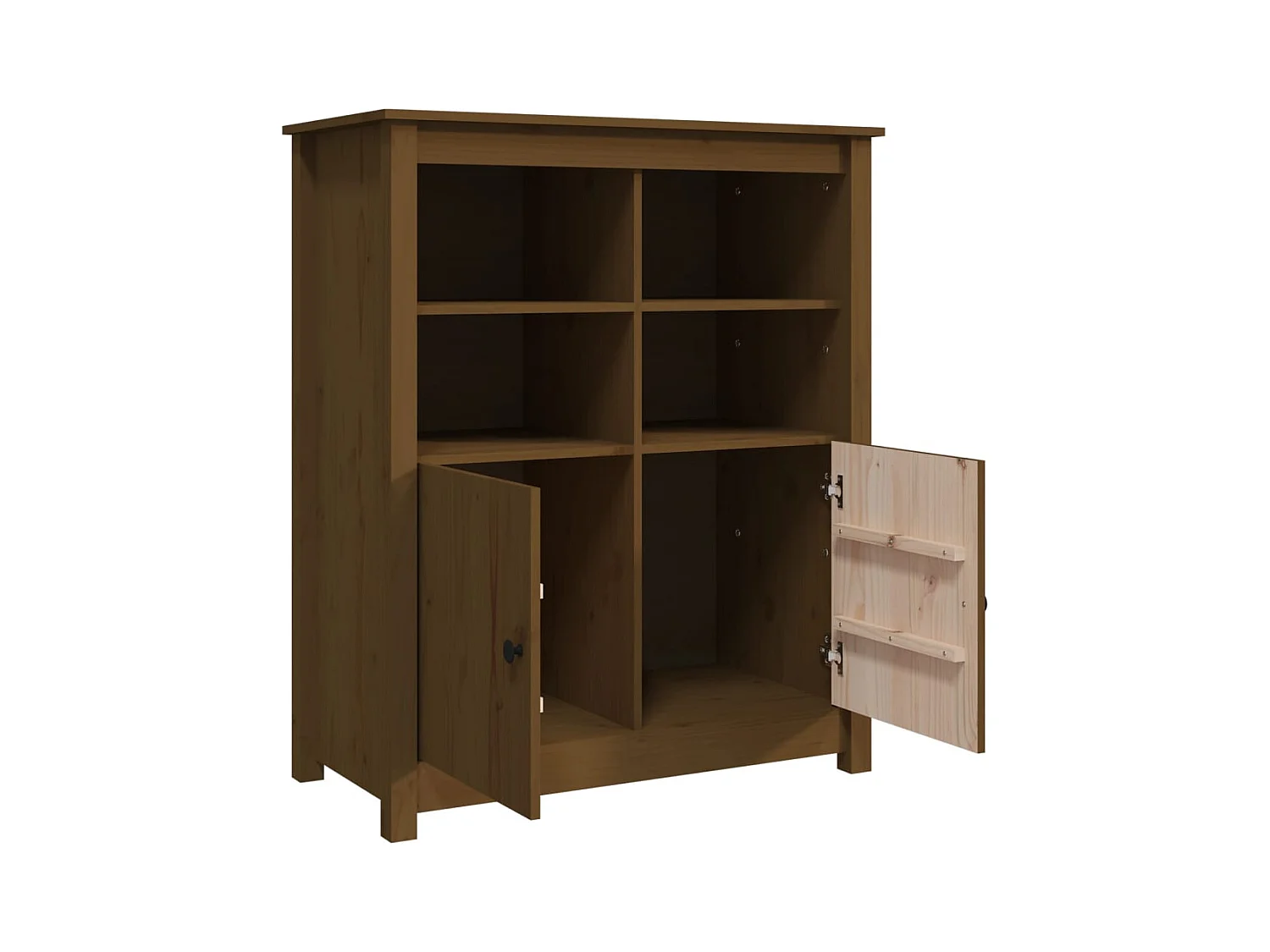 bahut commode armoire bois marron 83 x 41.5 x 100 cm 02_0035766