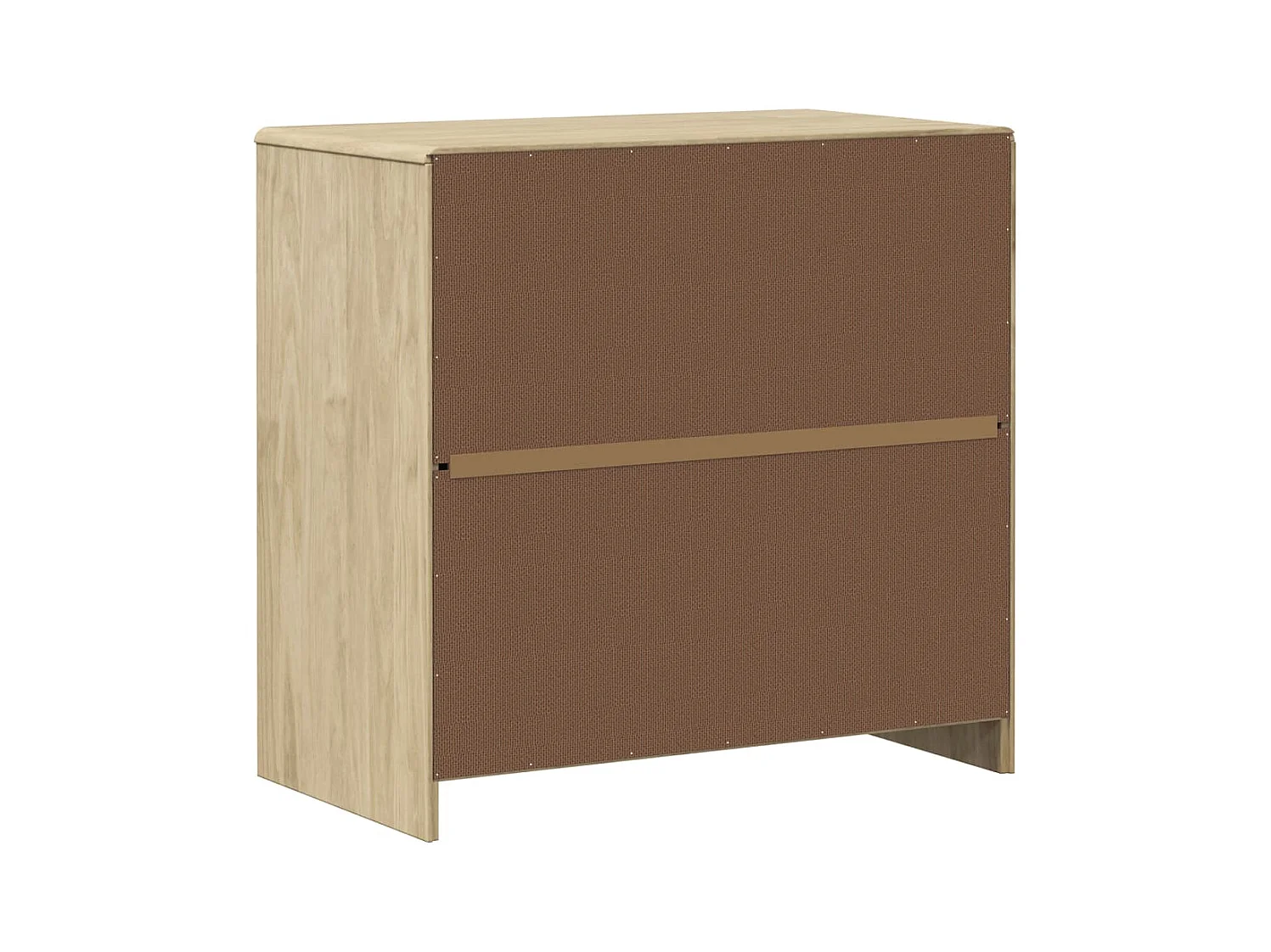 Aparador buffet cómoda mueble almacenaje organizador cocina salón salónAUDA 80 x 43 x 75,5 cm madera maciza de pino marrón 02_0036221