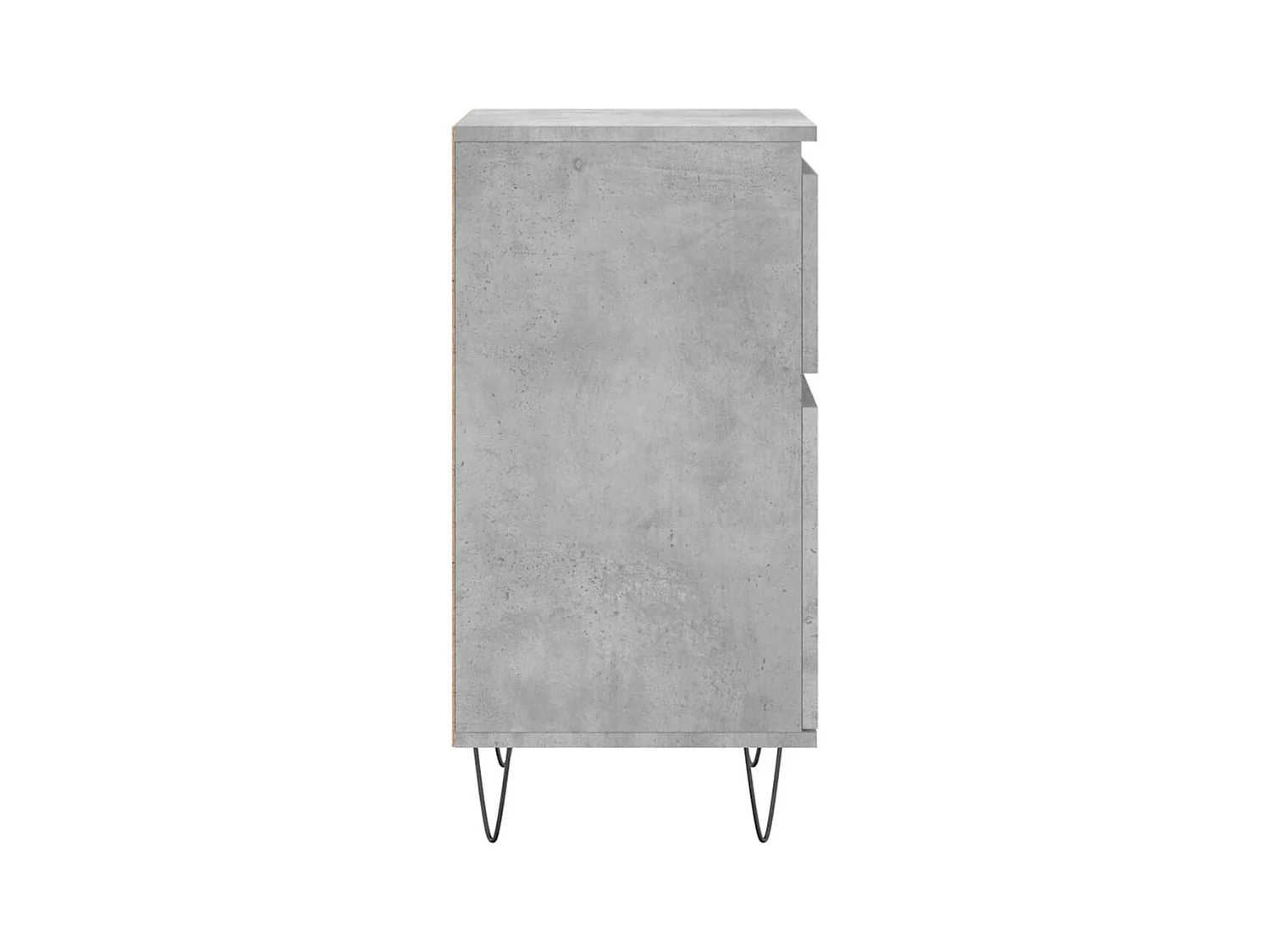 Credenza buffet cassettiera mobile contenitore organizer cucina soggiorno soggiorni set da 2 40 x 35 x 70 cm derivati ​​del legno grigio 02_0036847