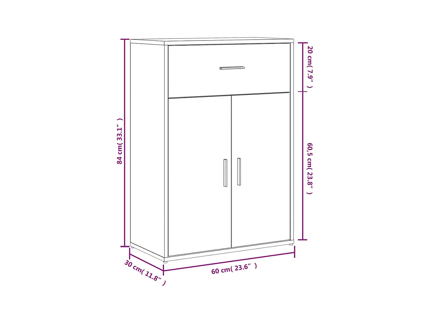 bahut commode armoire bois marron 60 x 30 x 84 cm 02_0030965