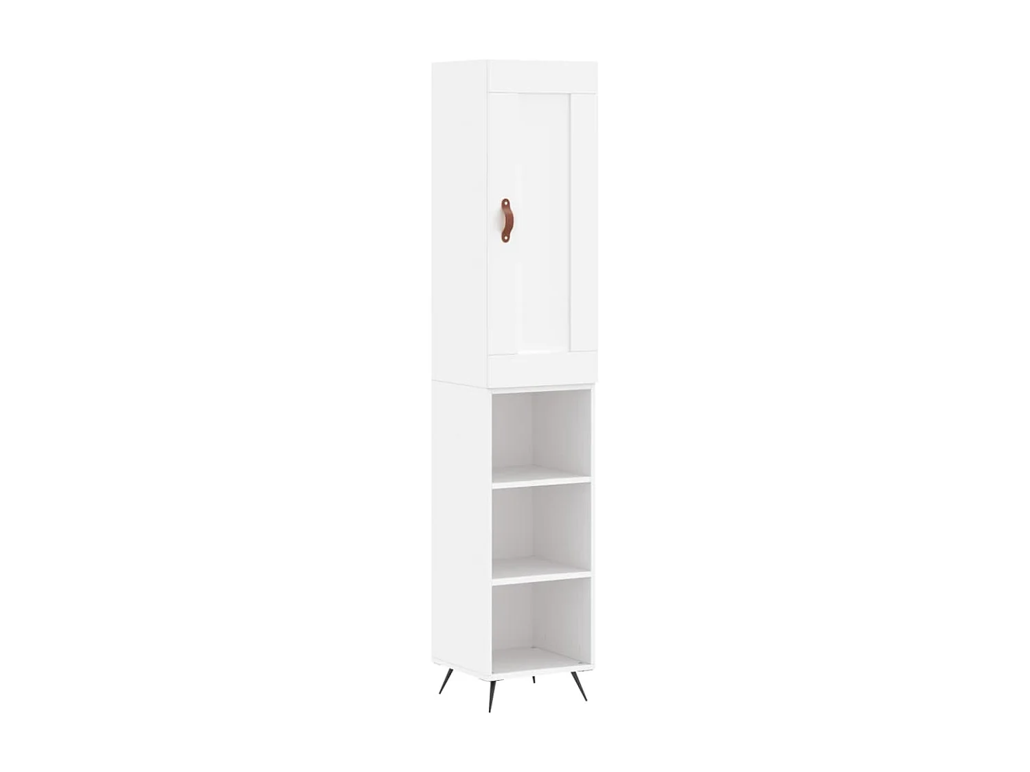 bahut commode armoire bois blanche 34.5 x 34 x 180 cm 02_0032304