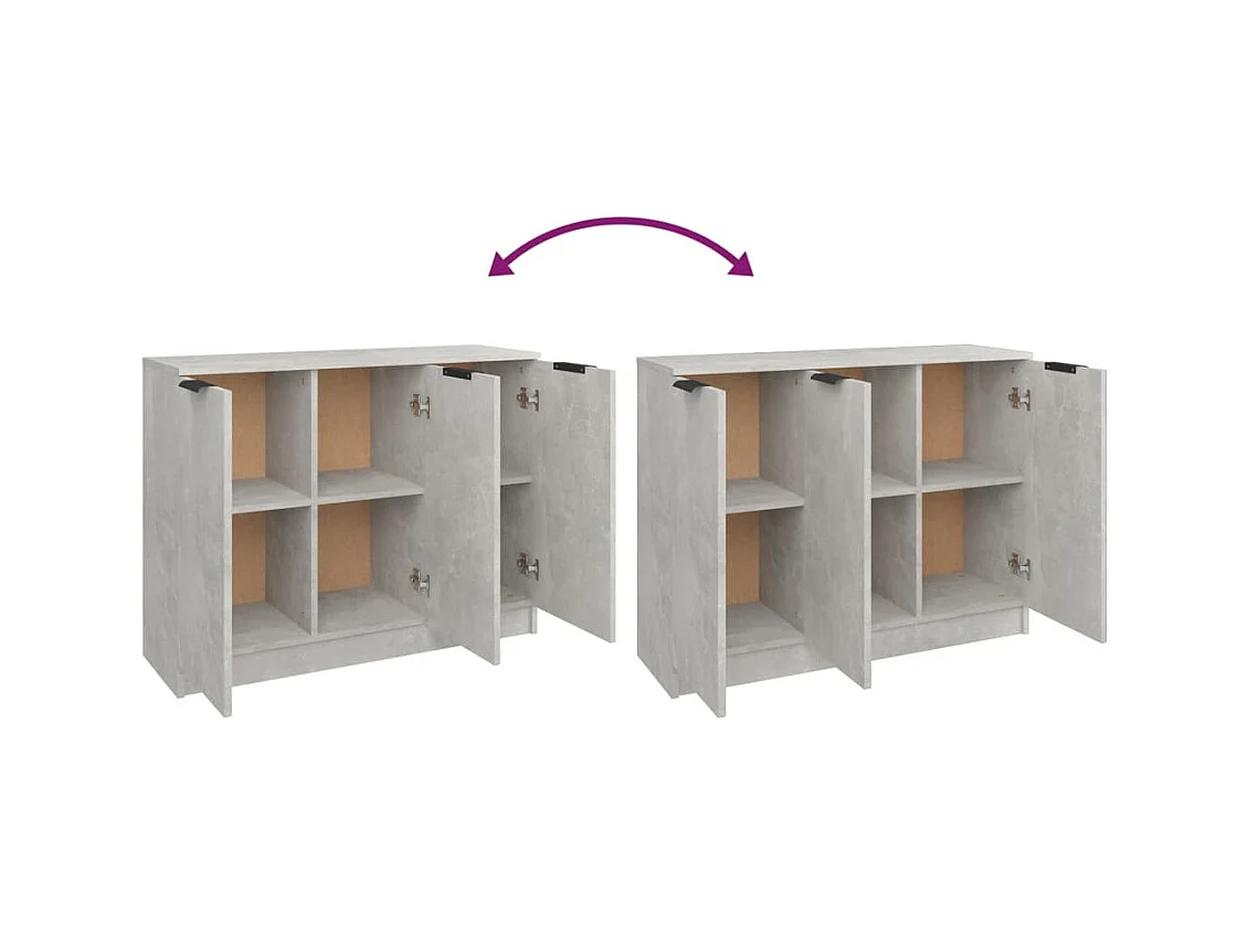 bahut commode armoire bois marron 90.5 x 30 x 70 cm 02_0032113