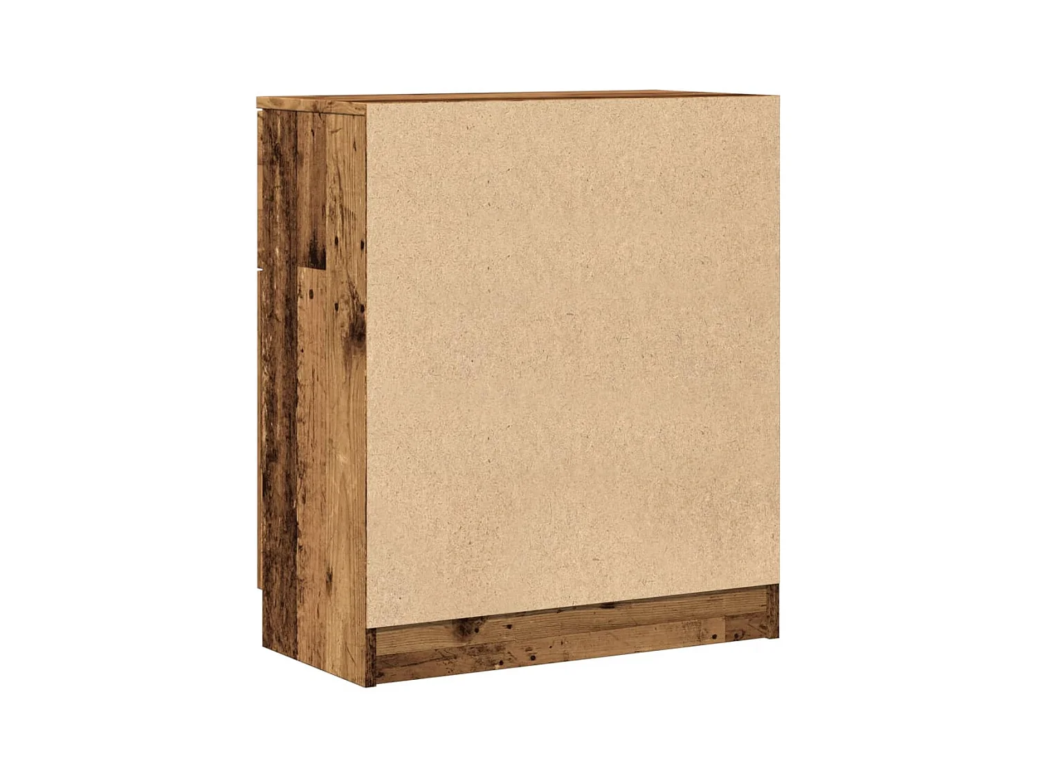 Credenza cassettiera mobile contenitore organizer cucina soggiorno salotto legno vecchio 60 x 30 x 70 cm legno ingegnerizzato marrone 02_0036605