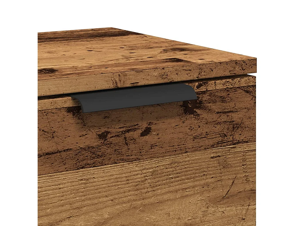 Credenza cassettiera mobile contenitore organizer cucina soggiorno salotto legno vecchio 60 x 30 x 70 cm legno ingegnerizzato marrone 02_0036605