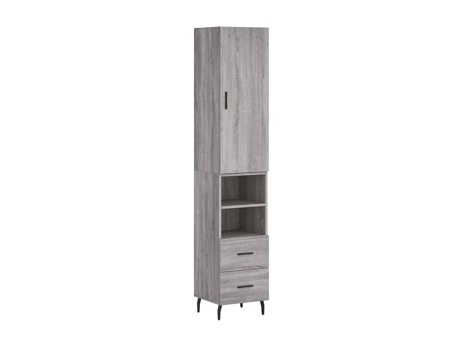 bahut commode armoire bois marron 34.5 x 34 x 180 cm 02_0035288