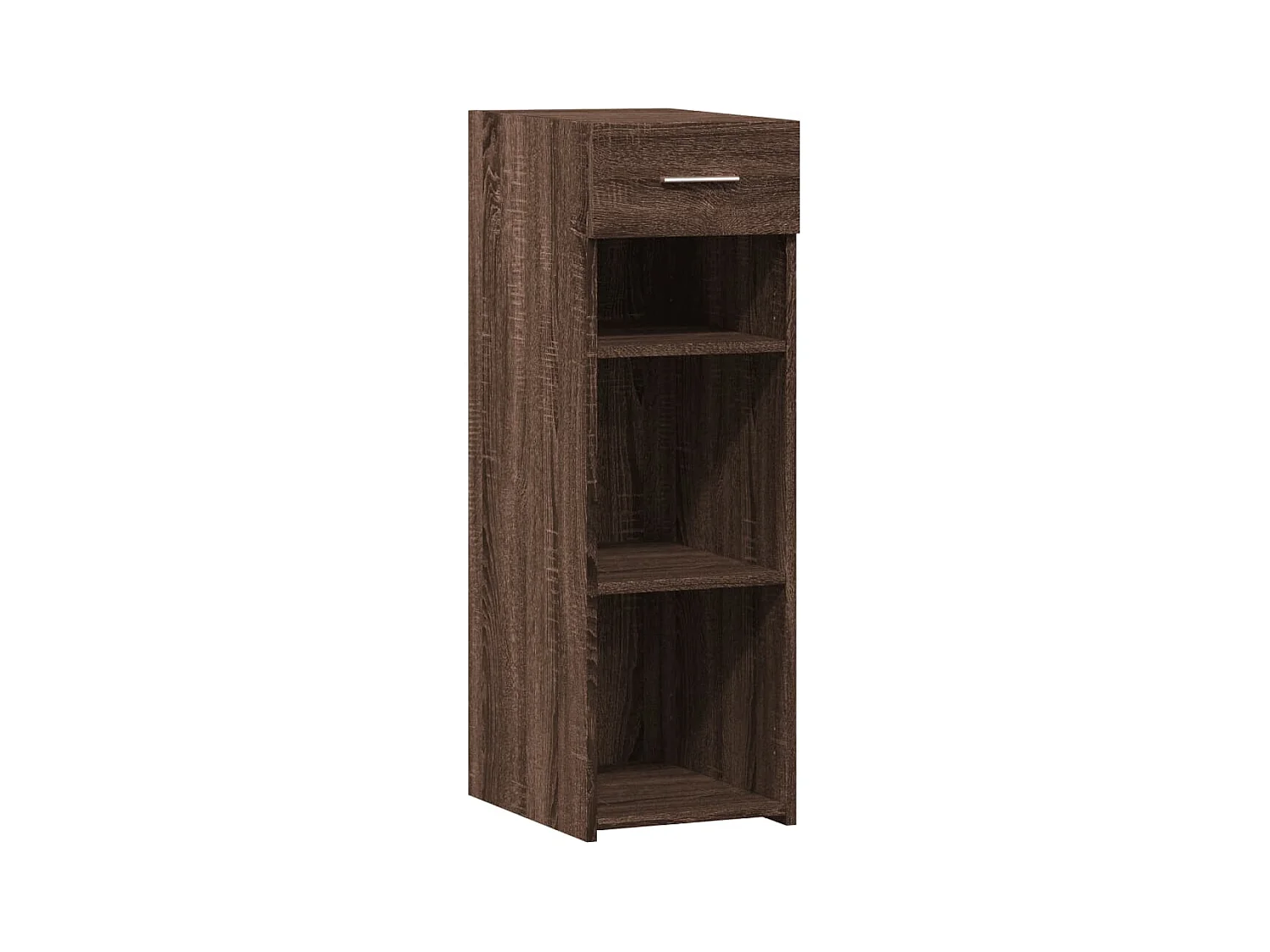 Aparador buffet cómoda mueble mueble de almacenaje organizador cocina salón salón 30 x 42,5 x 93 cm madera contrachapada marrón 02_0031185