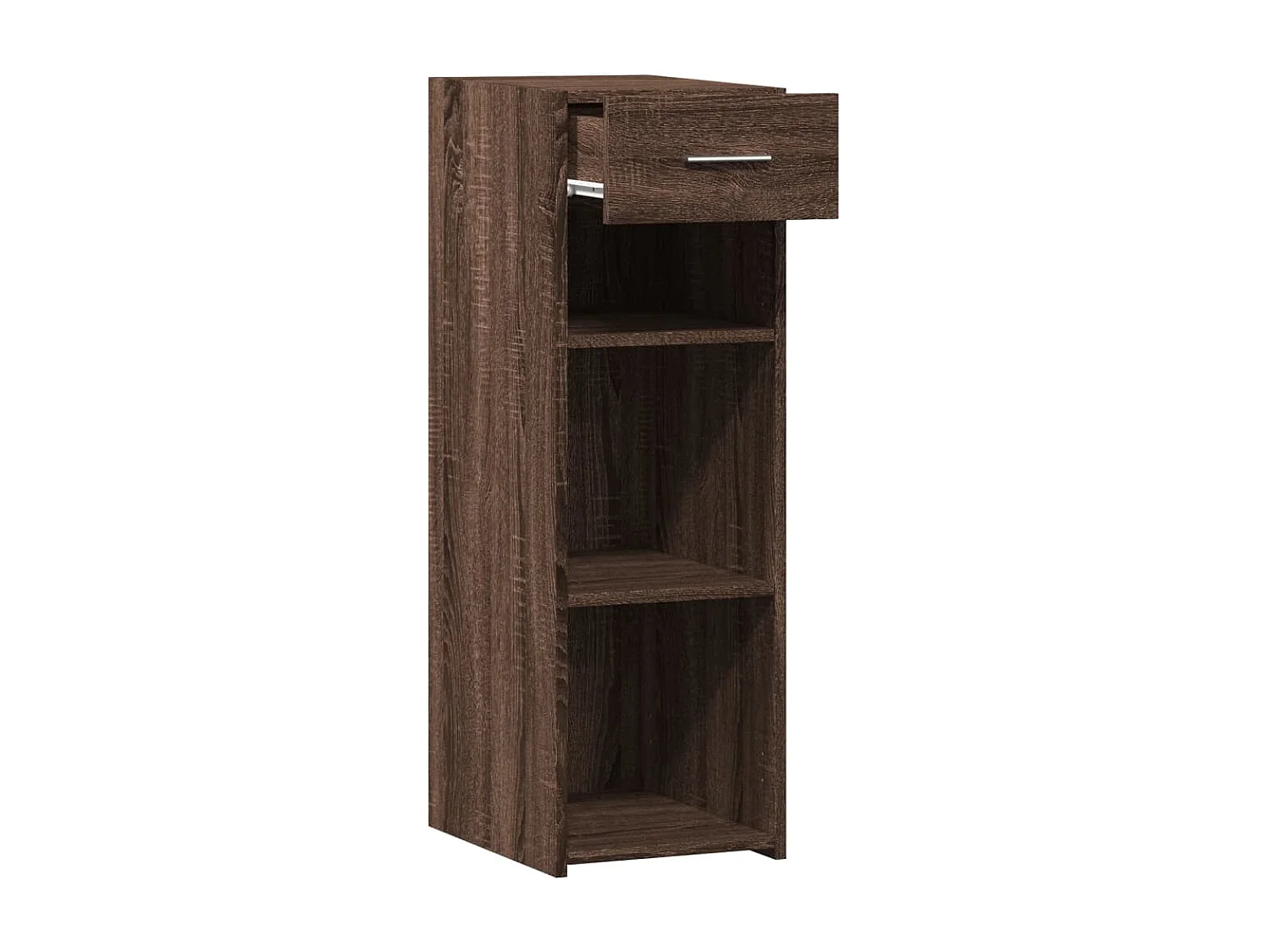 Credenza buffet cassettiera mobile contenitore organizer cucina soggiorno soggiorno 30 x 42,5 x 93 cm derivati ​​del legno marrone 02_0031185