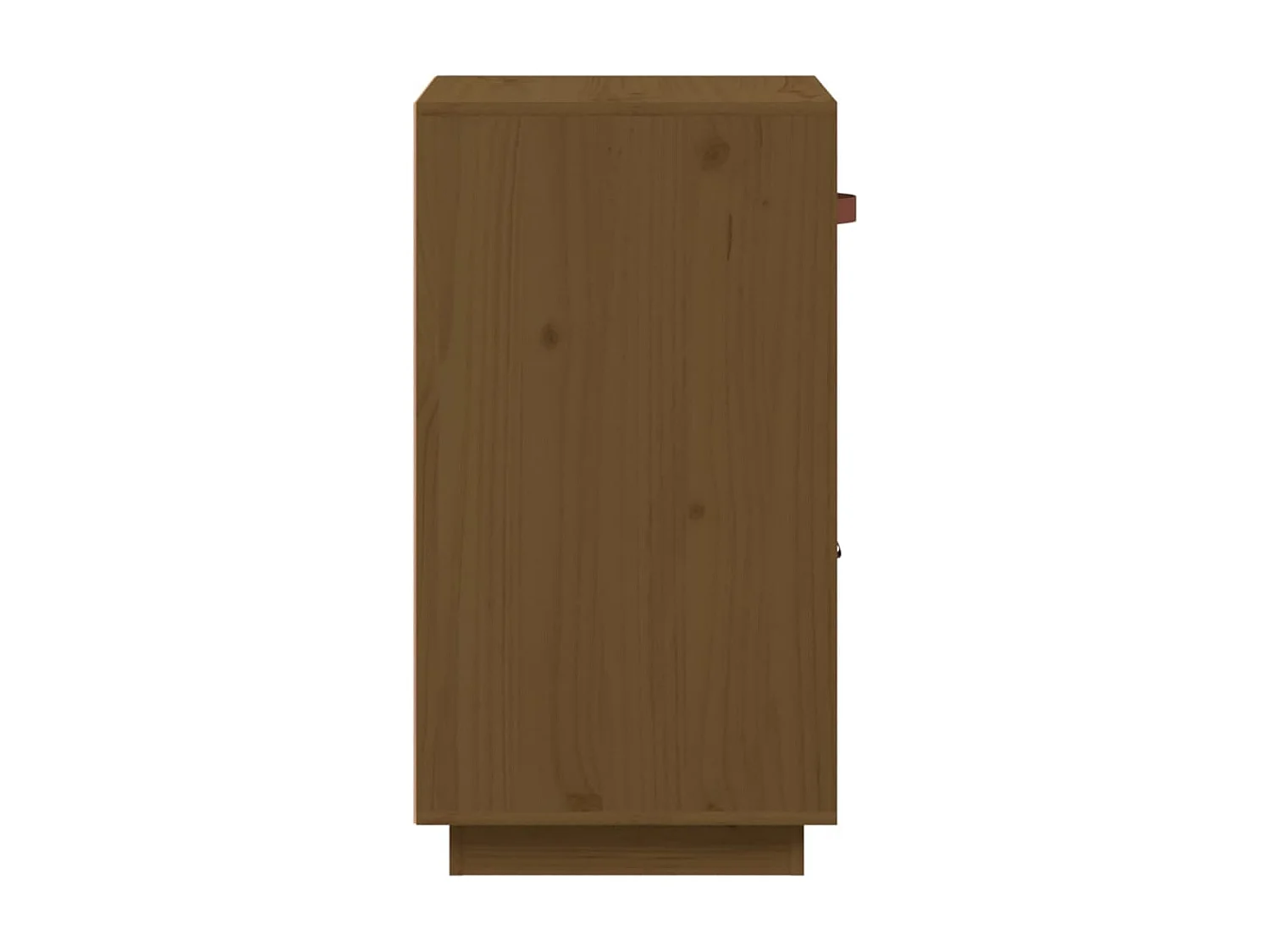 Credenza buffet cassettiera mobile contenitore organizer cucina soggiorno soggiorno 34 x 40 x 75 cm legno di pino massiccio marrone 02_0035744