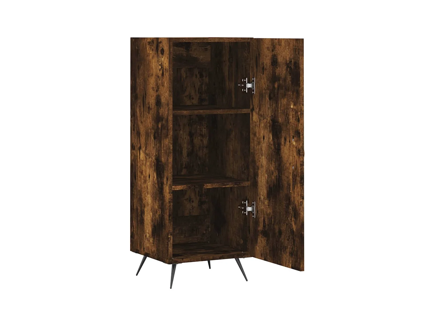 Aparador buffet cómoda mueble mueble de almacenaje organizador cocina salón salón 34,5 x 34 x 90 cm madera contrachapada marrón 02_0030916