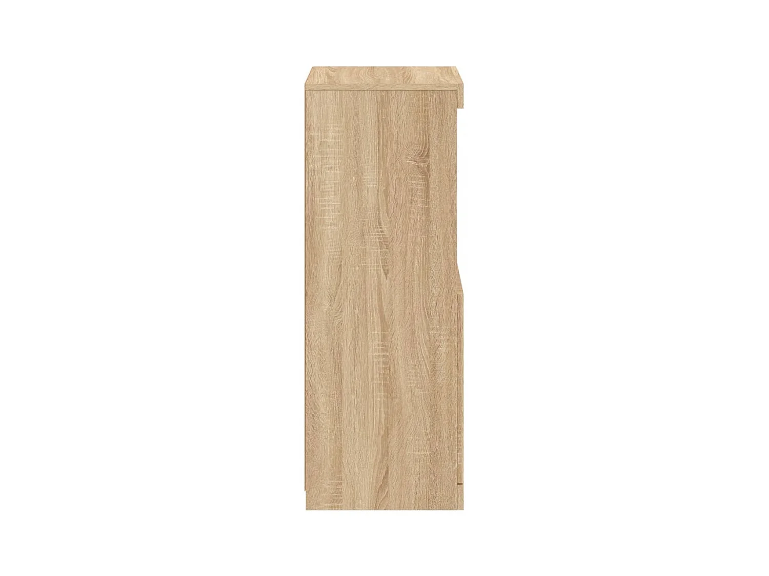 Buffet aparador cômoda armário organizador unidade cozinha sala sala com luzes LED sonoma 41 x 37 x 100 cm marrom 02_0029959