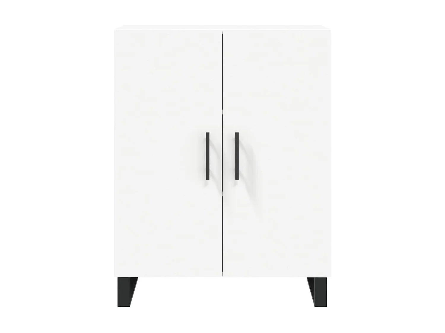 Aparador buffet cómoda armario mueble organizador cocina salón salón alto 69,5 x 34 x 180 cm madera contrachapada blanco 02_0032544